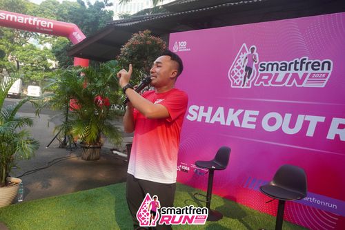 Race photo from Shakeout Run - Smartfren Run