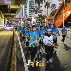 Race photo from ISOPLUS RUN 2026 - JAKARTA