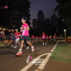 Race photo from SMARTFREN RUN 2026