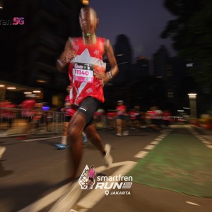 Race photo from SMARTFREN RUN 2026