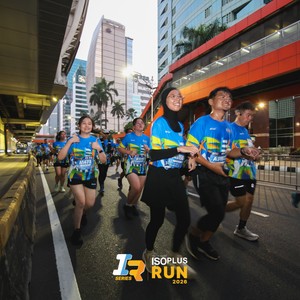 Race photo from ISOPLUS RUN 2026 - JAKARTA