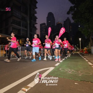 Race photo from SMARTFREN RUN 2026