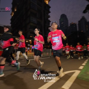 Race photo from SMARTFREN RUN 2026
