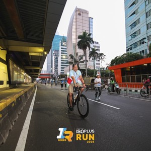 Race photo from ISOPLUS RUN 2026 - JAKARTA