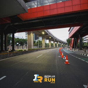 Race photo from ISOPLUS RUN 2026 - JAKARTA