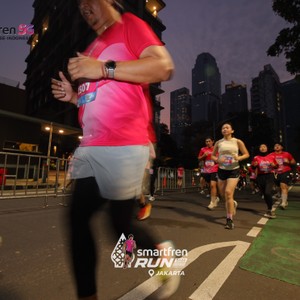 Race photo from SMARTFREN RUN 2026
