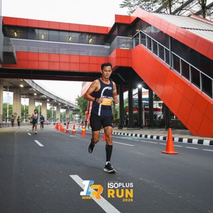 Race photo from ISOPLUS RUN 2026 - JAKARTA