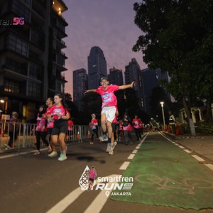Race photo from SMARTFREN RUN 2026