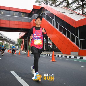 Race photo from ISOPLUS RUN 2026 - JAKARTA