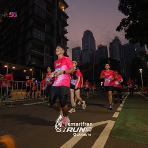 Race photo from SMARTFREN RUN 2026