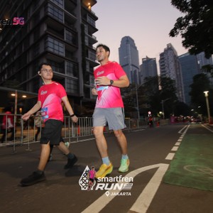 Race photo from SMARTFREN RUN 2026