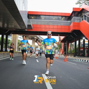 Race photo from ISOPLUS RUN 2026 - JAKARTA