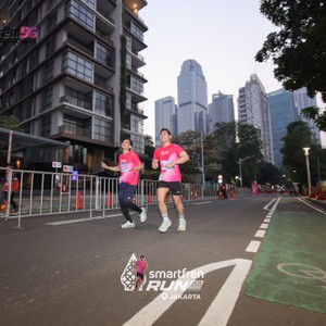Race photo from SMARTFREN RUN 2026