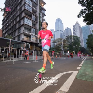 Race photo from SMARTFREN RUN 2026