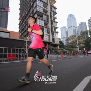 Race photo from SMARTFREN RUN 2026