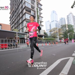 Race photo from SMARTFREN RUN 2026