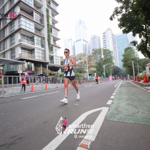 Race photo from SMARTFREN RUN 2026