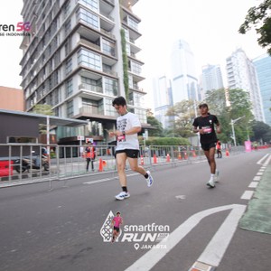 Race photo from SMARTFREN RUN 2026