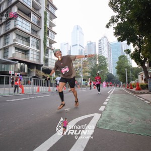 Race photo from SMARTFREN RUN 2026