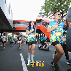 Race photo from ISOPLUS RUN 2026 - JAKARTA