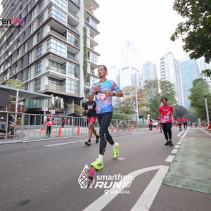 Race photo from SMARTFREN RUN 2026