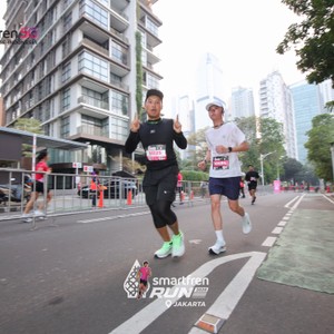 Race photo from SMARTFREN RUN 2026