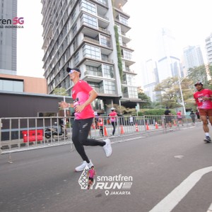 Race photo from SMARTFREN RUN 2026