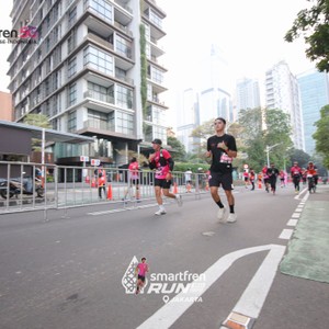 Race photo from SMARTFREN RUN 2026