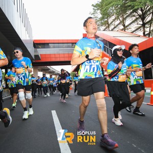 Race photo from ISOPLUS RUN 2026 - JAKARTA