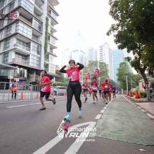 Race photo from SMARTFREN RUN 2026