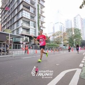 Race photo from SMARTFREN RUN 2026