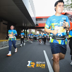 Race photo from ISOPLUS RUN 2026 - JAKARTA