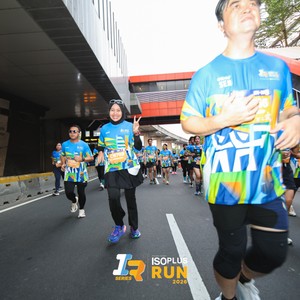 Race photo from ISOPLUS RUN 2026 - JAKARTA
