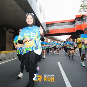 Race photo from ISOPLUS RUN 2026 - JAKARTA