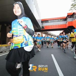 Race photo from ISOPLUS RUN 2026 - JAKARTA