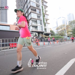 Race photo from SMARTFREN RUN 2026