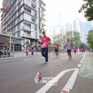 Race photo from SMARTFREN RUN 2026