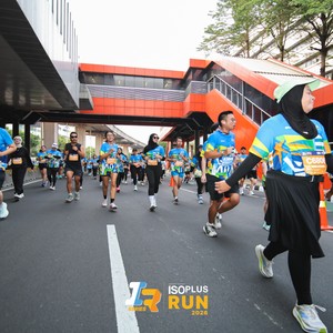 Race photo from ISOPLUS RUN 2026 - JAKARTA