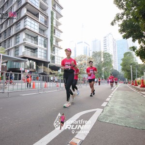 Race photo from SMARTFREN RUN 2026