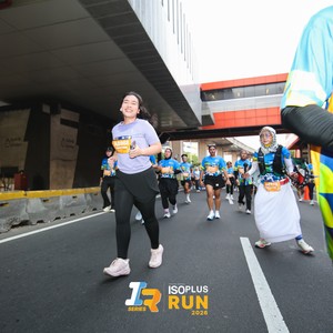 Race photo from ISOPLUS RUN 2026 - JAKARTA