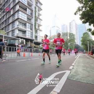 Race photo from SMARTFREN RUN 2026