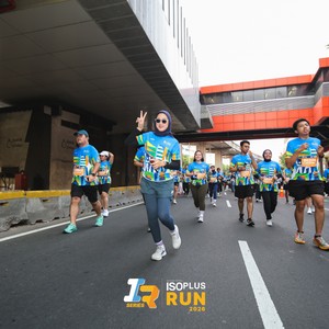 Race photo from ISOPLUS RUN 2026 - JAKARTA