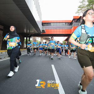 Race photo from ISOPLUS RUN 2026 - JAKARTA