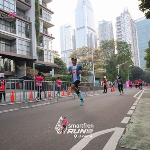 Race photo from SMARTFREN RUN 2026