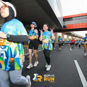 Race photo from ISOPLUS RUN 2026 - JAKARTA
