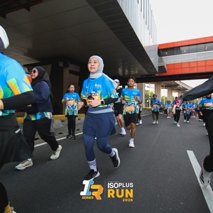 Race photo from ISOPLUS RUN 2026 - JAKARTA