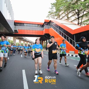 Race photo from ISOPLUS RUN 2026 - JAKARTA