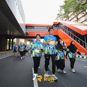 Race photo from ISOPLUS RUN 2026 - JAKARTA