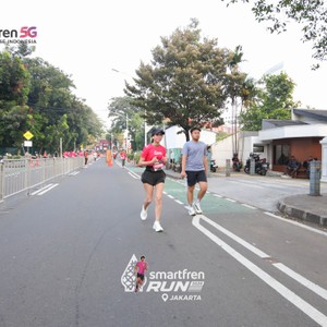 Race photo from SMARTFREN RUN 2026