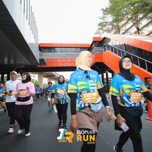 Race photo from ISOPLUS RUN 2026 - JAKARTA